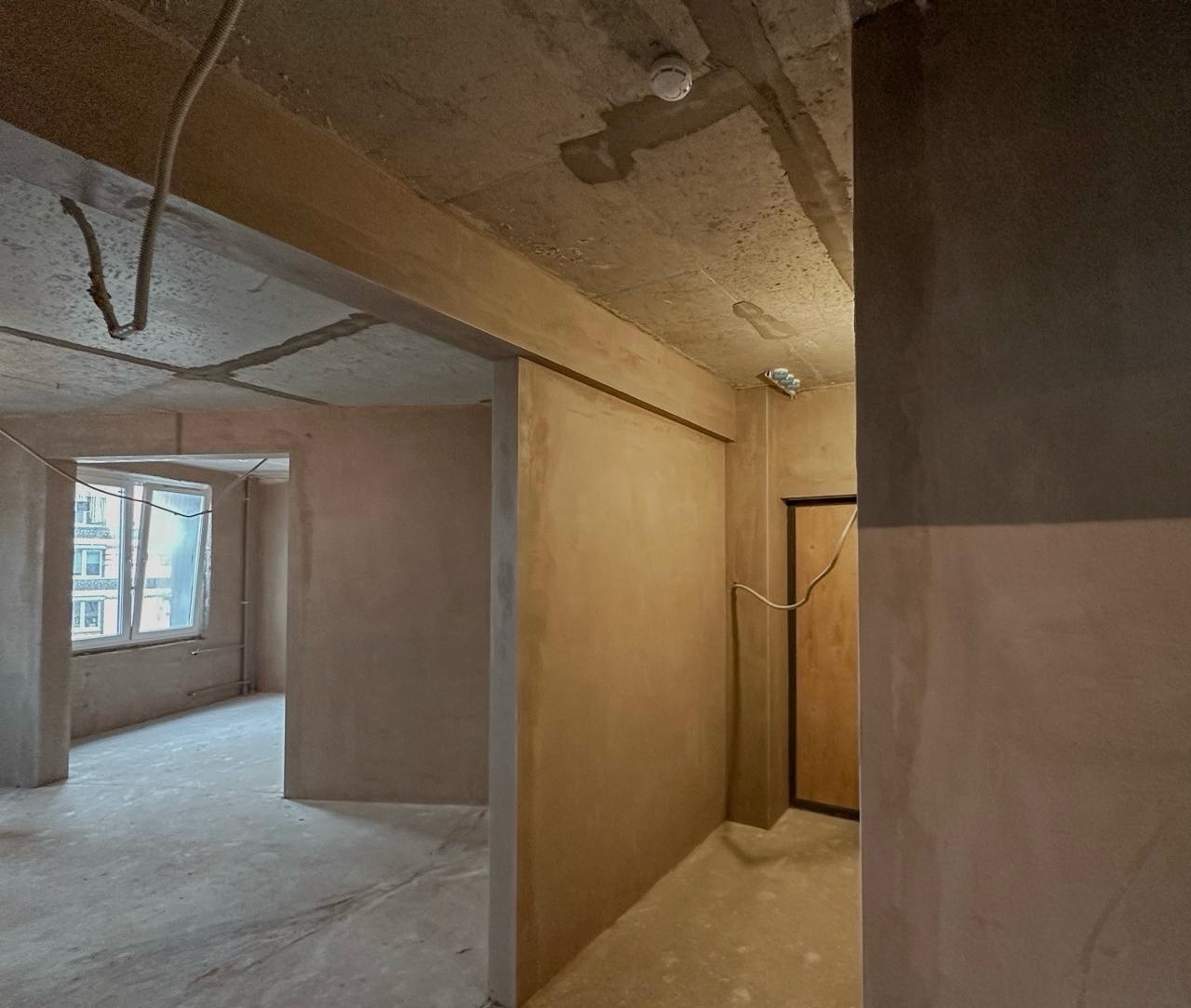 Механизированная штукатурка в квартире